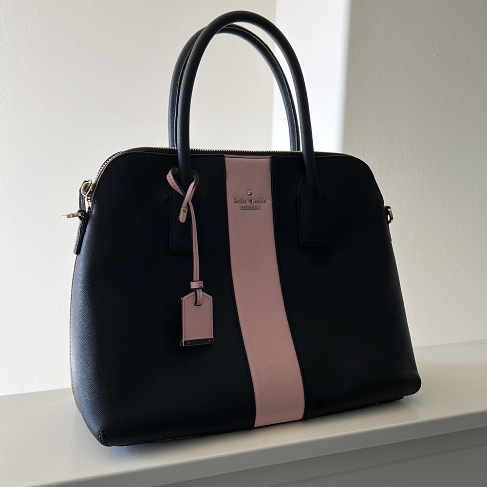 New York Cameron Street Racing Stripe Purse